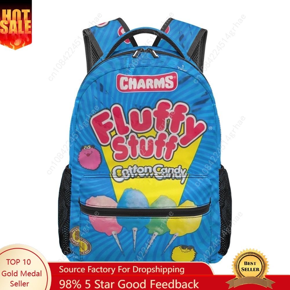 Food Snacks Candy - Lustiger Rucksack mit Süßigkeiten- und Snack-Print,