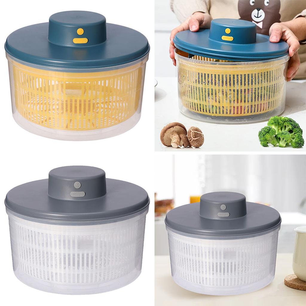 Dry Food Snacks - Praktischer Elektrischer Salatschleuder: Schnelles Trocknen, Waschen