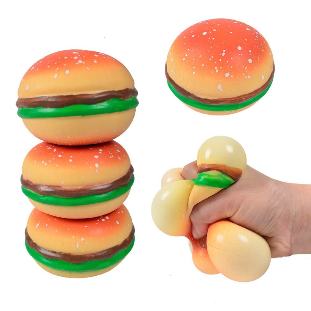 Food Xxl - Weiches Hamburger-Spielzeug, 3,15 Zoll großes realistisches