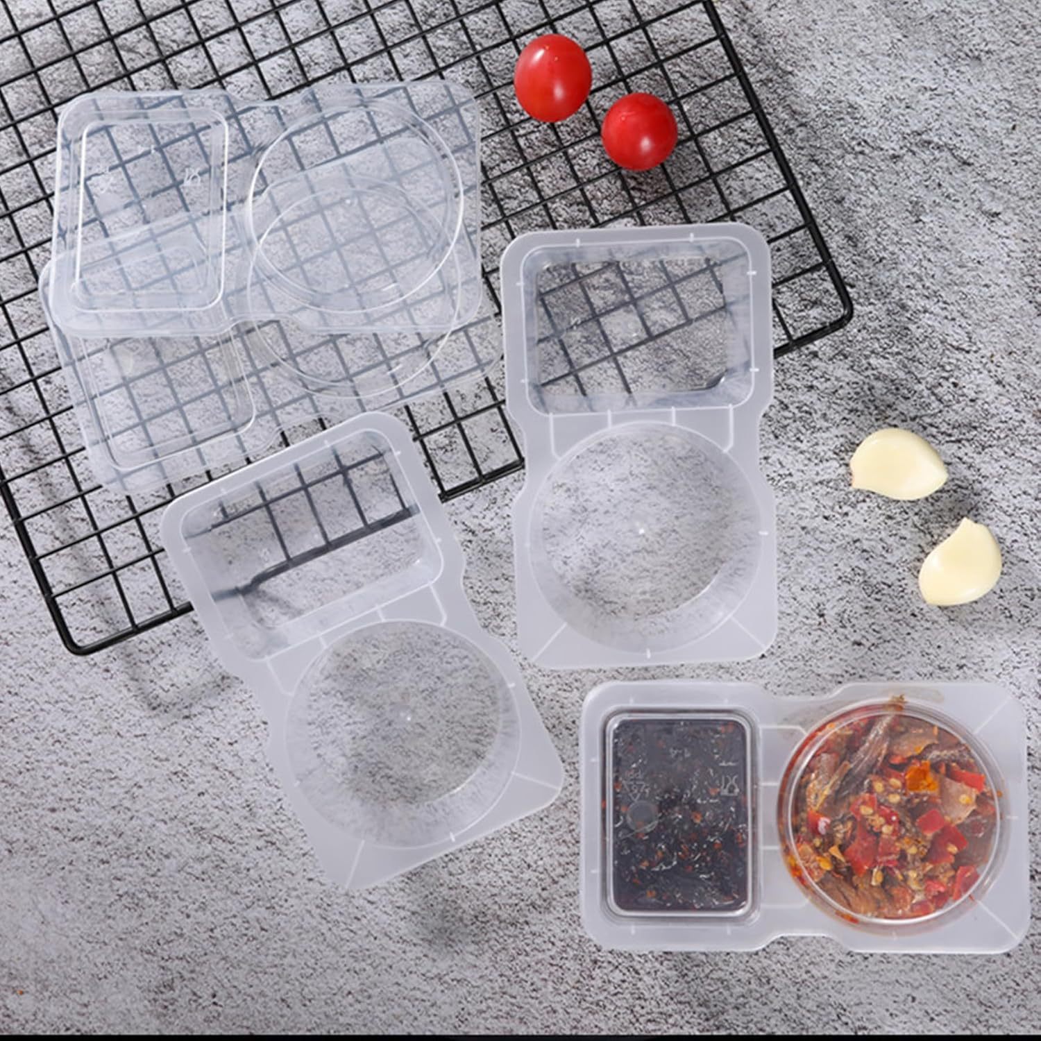 2-Fach Einweg-Snackbehälter au – Food Snacks Wholesale Bewertung und Preis