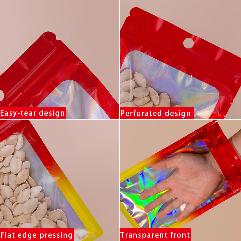 Holografische, farbige, quadra – Dry Food Snacks Bewertung und Preis
