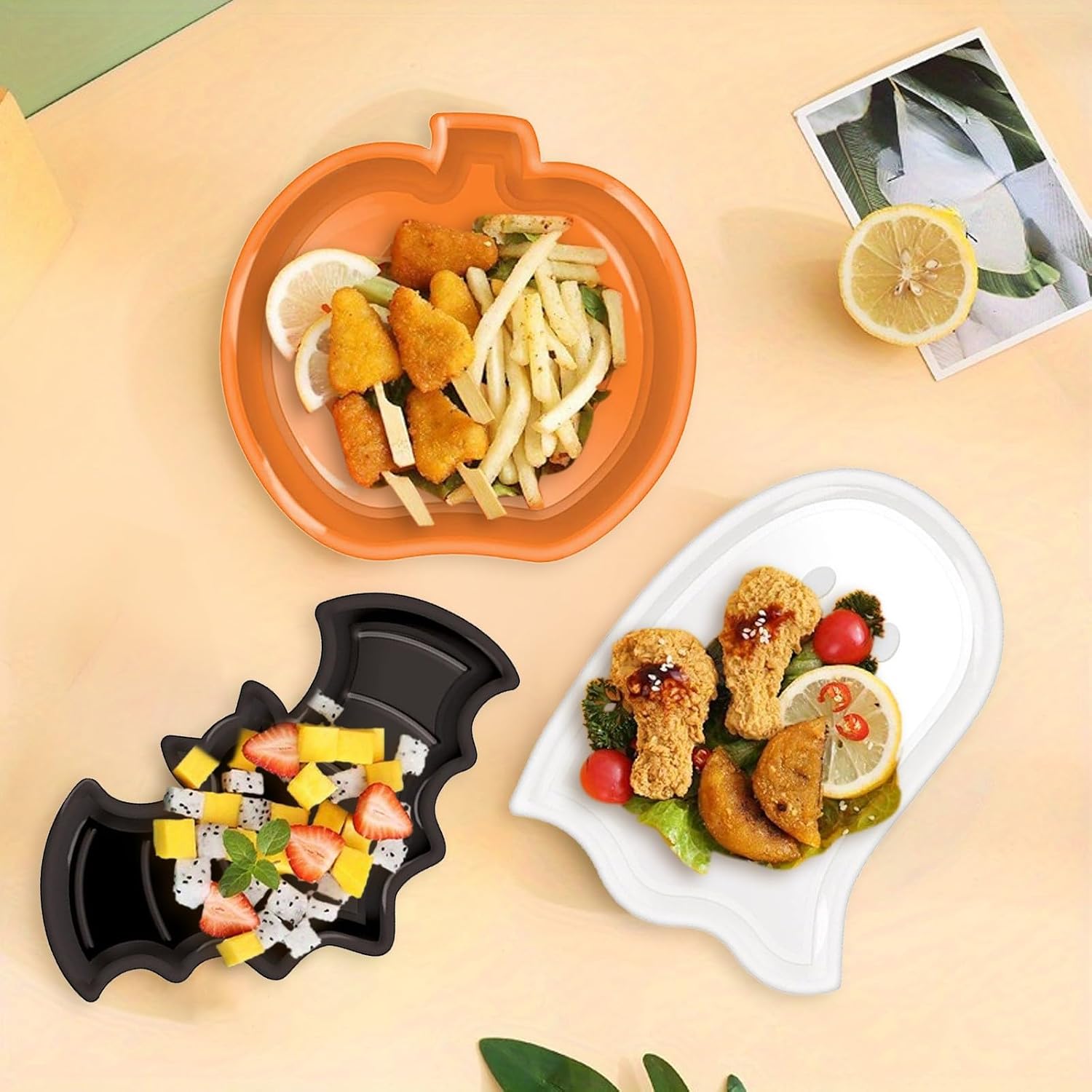 Wiederverwendbares Halloween-T – Food Snacks For Party Bewertung und Preis