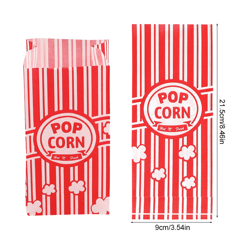 50 Stück Popcorn-Verpackungsbe – Food Snacks For Party Bewertung und Preis