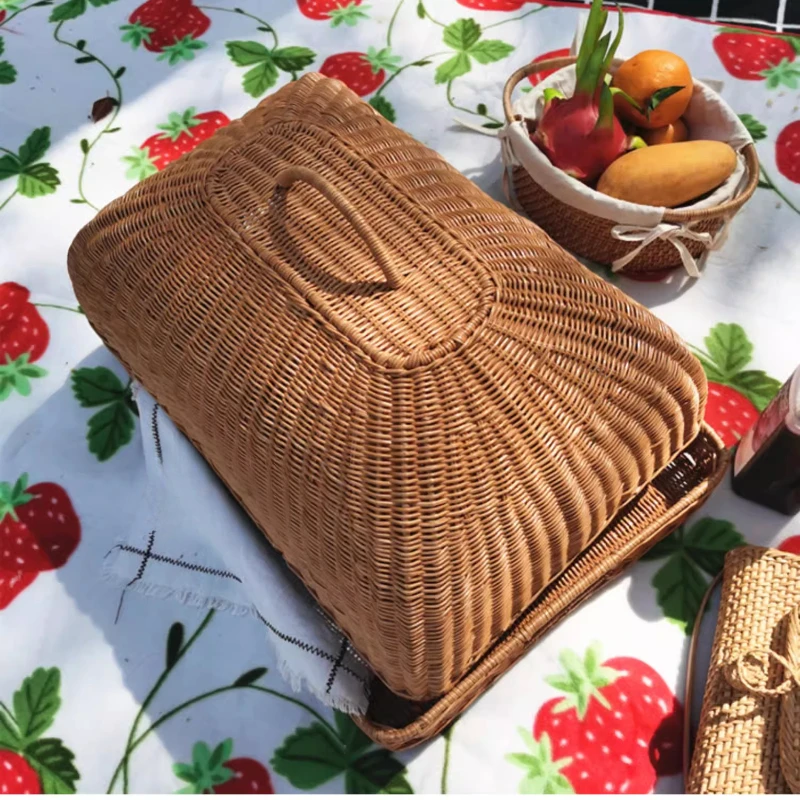 Retro Nachahmung Rattan Mahlze – Food Snacks With Fiber Bewertung und Preis