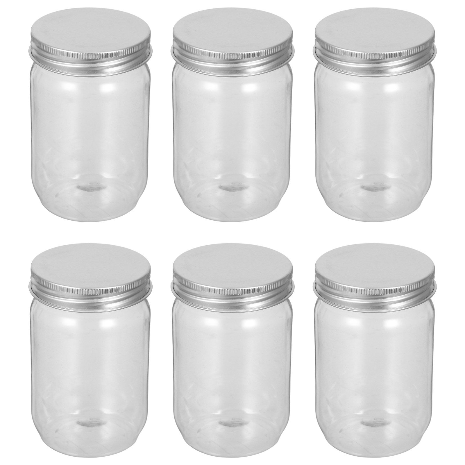 6 Stück durchsichtige Einmachg – Food Snacks Candy Bewertung und Preis