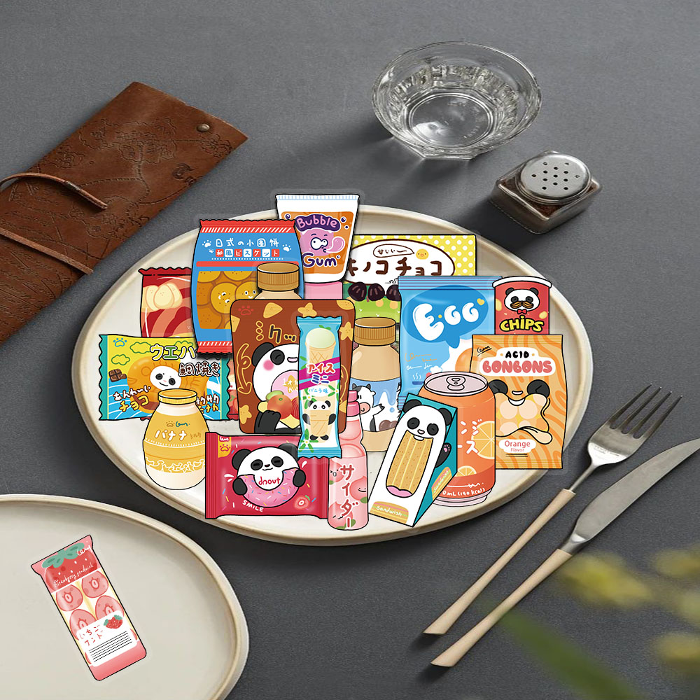 50 Stück Lebensmittel-Aufklebe – Food Snacks For Party Bewertung und Preis
