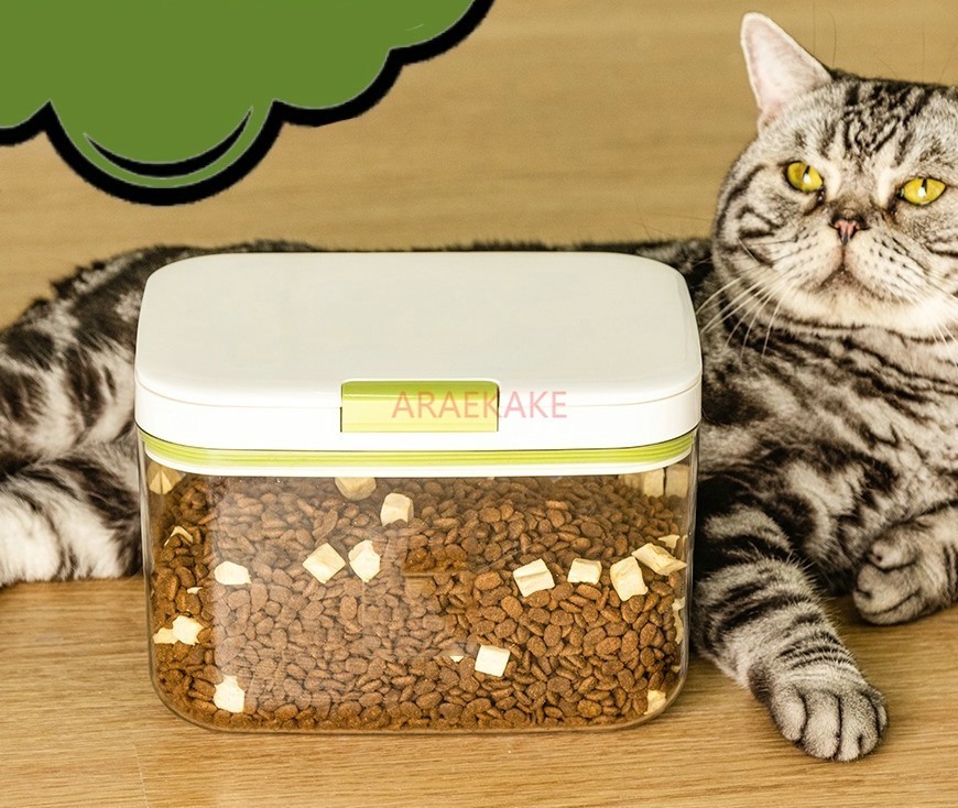 Aufbewahrungseimer für Katzenf – Dry Food Snacks Bewertung und Preis